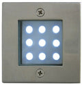 LED-GR92-3 blue IP68, Földbe süllyesztett LED szett