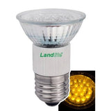 LANDLITE LED coloured bulb E27, 1.5 W, 45 lm, yellow