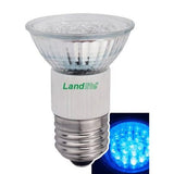 LANDLITE LED coloured bulb E27, 1.5 W, 45 lm, blue