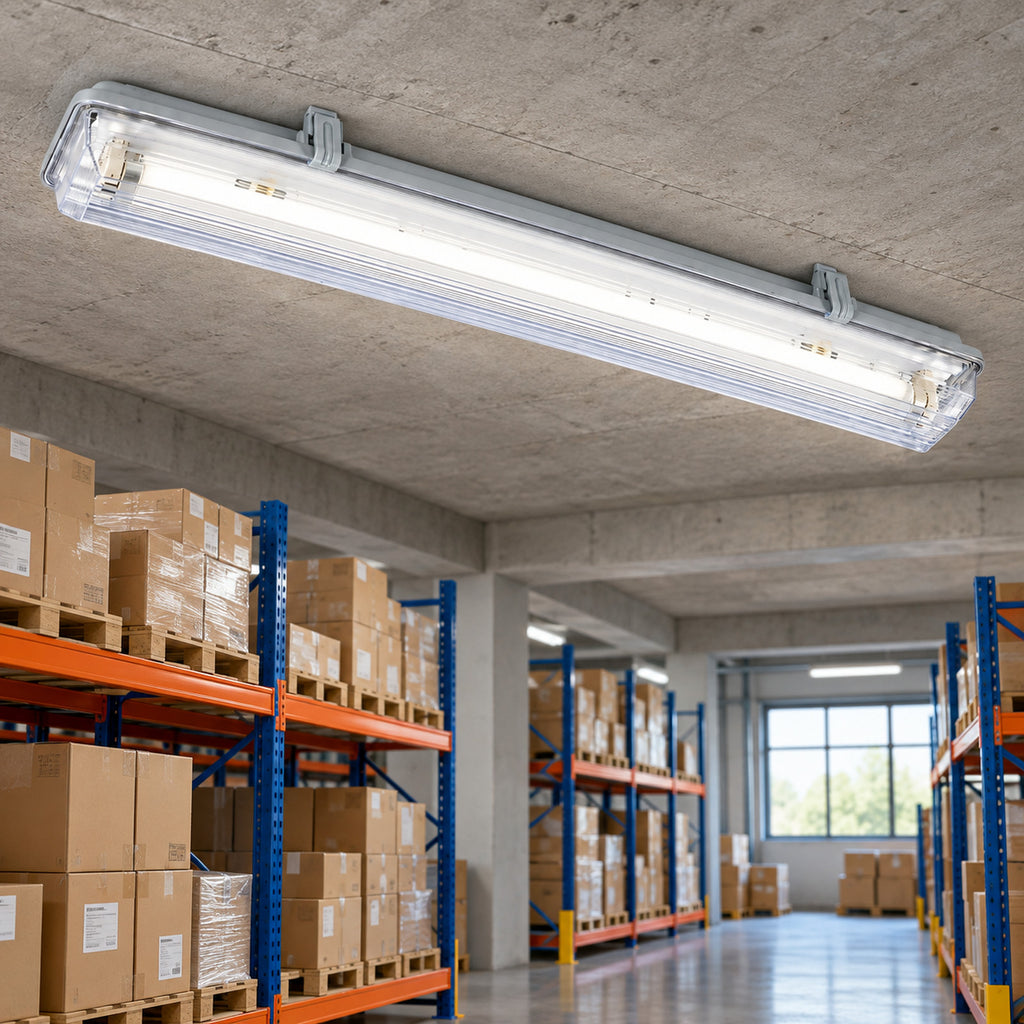 CLF/S 1-36 waterproof light – 1×36 W, T8, IP65