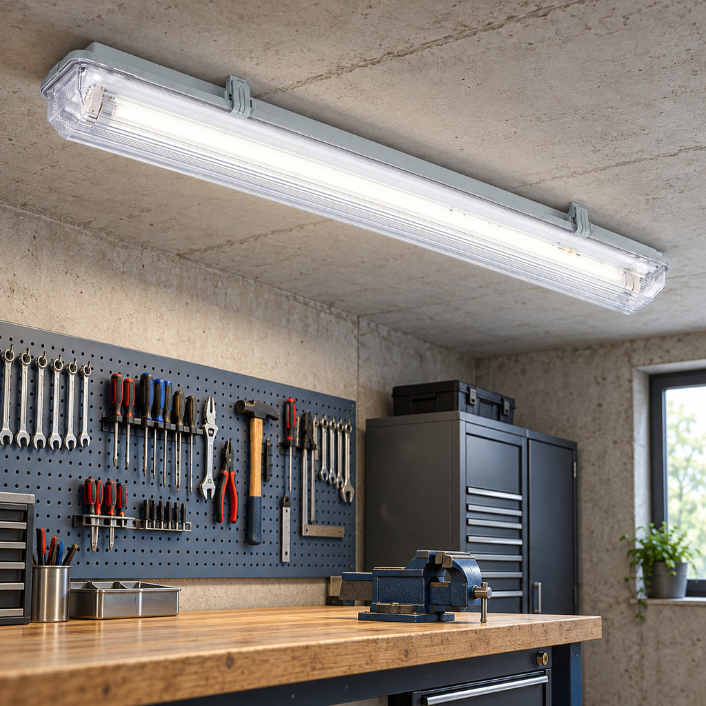 CLF/S 1-36 waterproof light – 1×36 W, T8, IP65