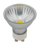 LANDLITE LED spot bulb GU10, 4 W, 250 lm, 2800 K warm white, glass – LED-GU10-4W/COB
