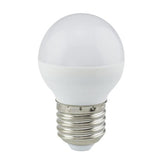 LANDLITE LED mini globe bulb E27, G45, 4 W, 320 lm, 3000 K warm white