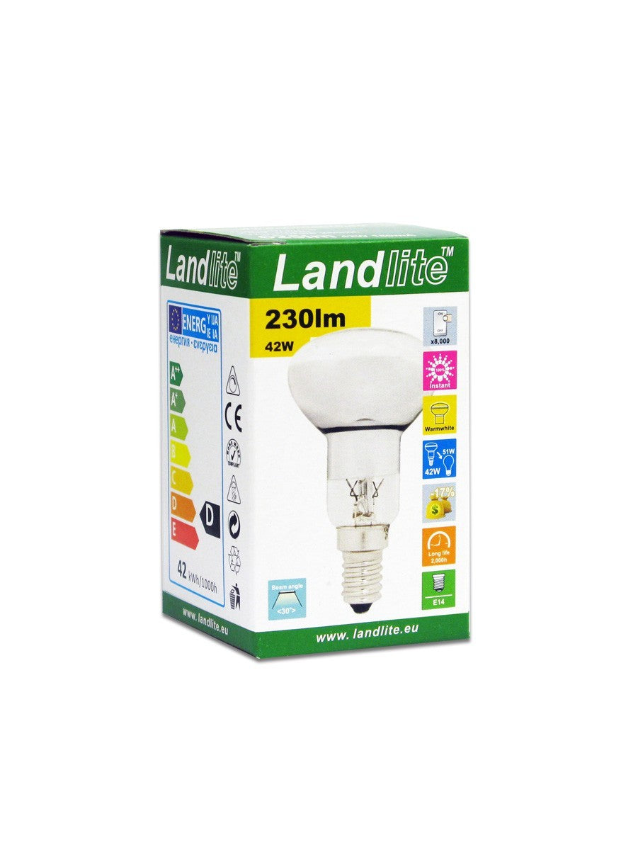 HSL-R50-42W E14 Halogen energy saving lamp