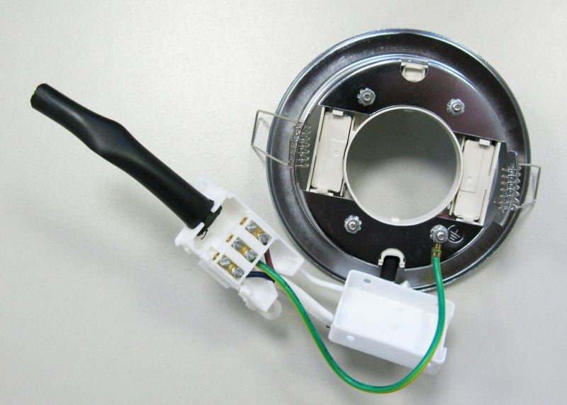 DL-09-GX53 230V chrome, recessed downlight