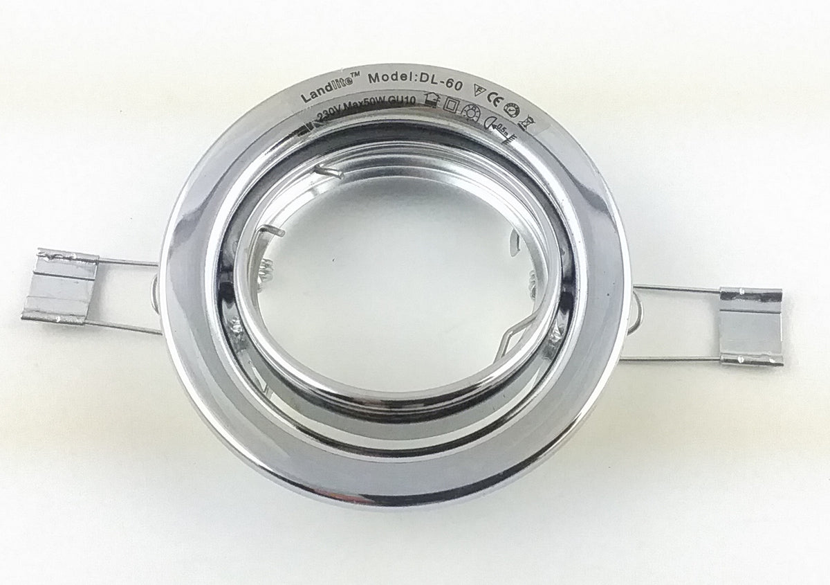 DL-60 (230V) chrome, Downlight, industrial package