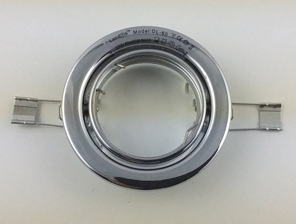 DL-60 (230V) chrome, Downlight, industrial package