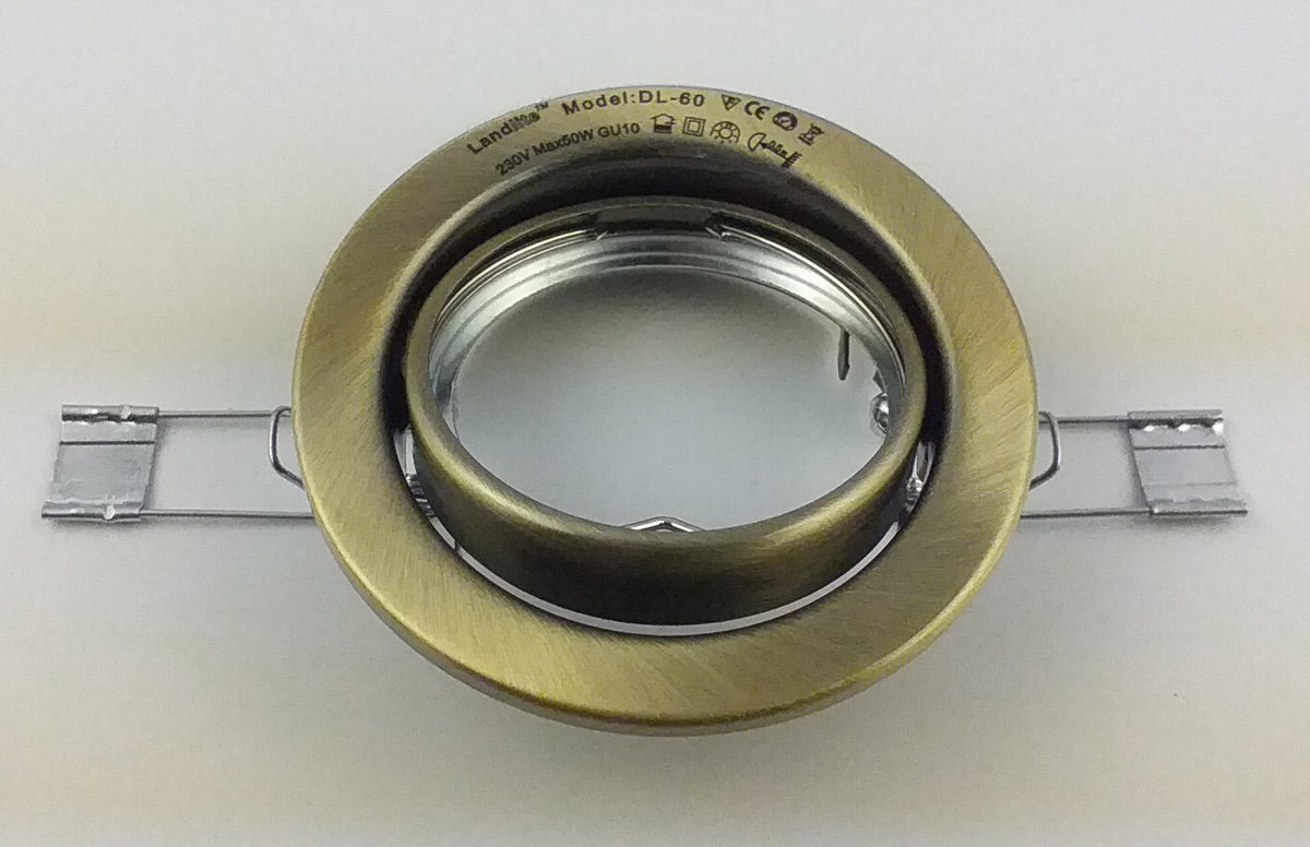 DL-60 (230V) antique bronze, Downlight, industrial package