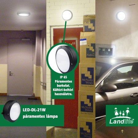 LED-DL-21W/RO, aluminum LED ceiling light