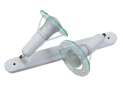 CLB-200 Spotleuchte – 2×R50/E14 40 W, weiß