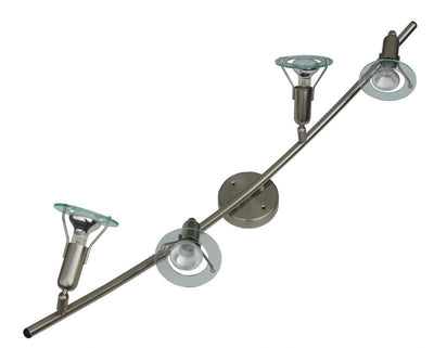 CLA-400 Spotleuchte – 4×R50/E14 40 W, Chrom matt