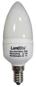 EIC-3W Energiesparlampe – E14, 3 W
