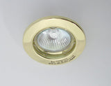 KIT-711-3 (KIT-57-3) halogen downlight kit – 3×20 W, 12 V, brass