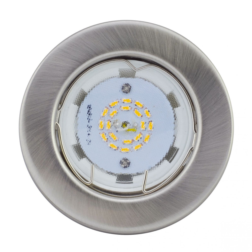KIT 57A-3X3W LED GU10, matt chrome, LED Downlight Set