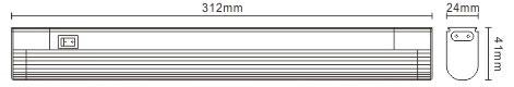 TL2001-8W (EBL/N-8W) T5-Möbelleuchte – 8 W