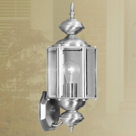 MB302-1, 1x100W nickel, Outdoor Lantern