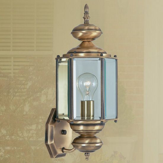MB302-1, 1x100W antique bronze, Outdoor Lantern