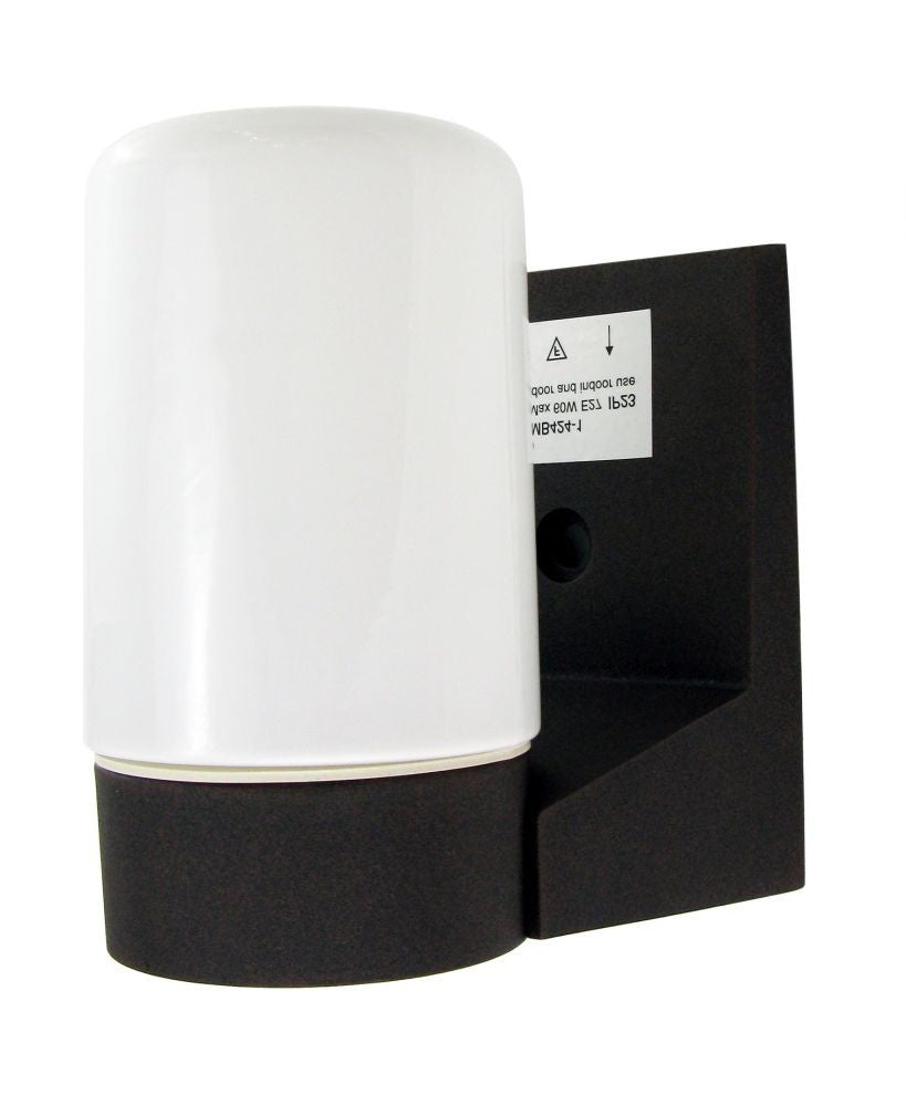 MB424-1 outdoor light – 1×60 W, rust brown