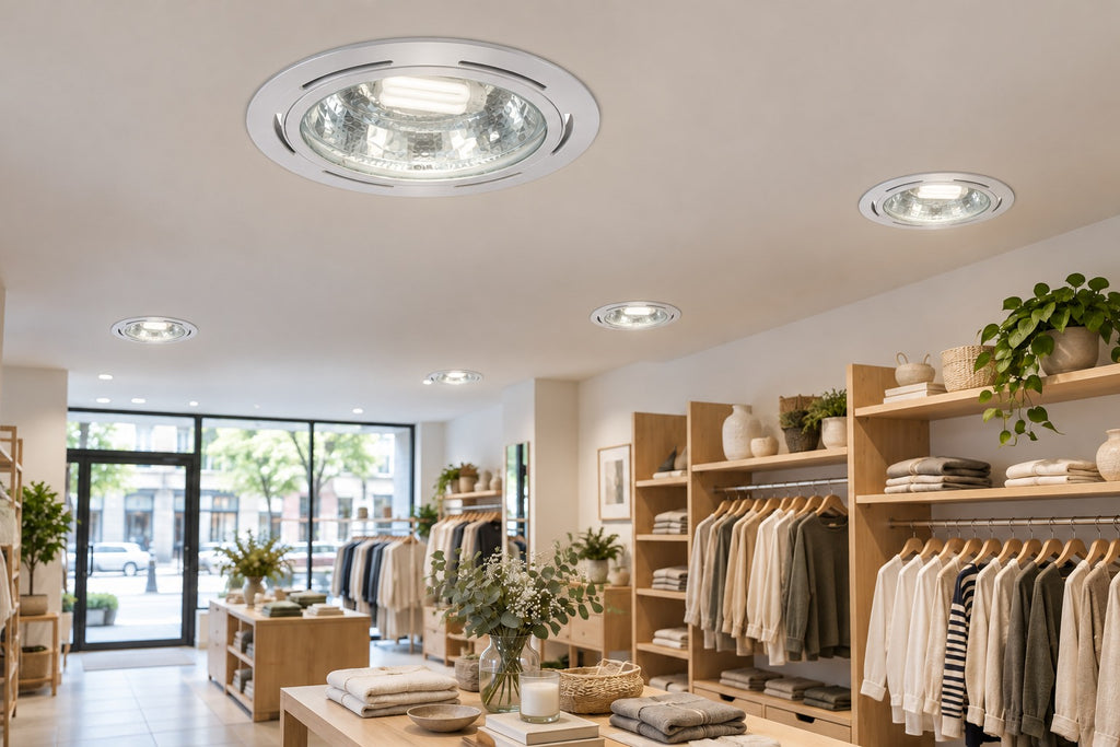 DL-526 recessed downlight – 2×26 W, G24q-3, lamps included (2 pcs DUE-26W), with electronic ballast