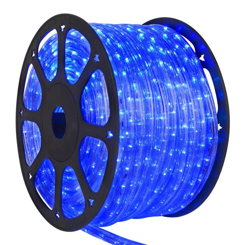 Q-Neon-50M-2R-12V/B Blue, without transformer, Rope Light