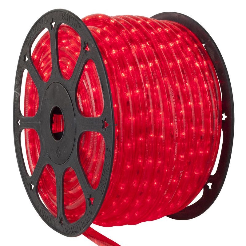 Q-Neon-50M-2R-12V/R red, without transformer, Rope Light