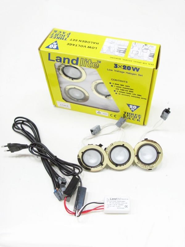 KIT-501-3 (KIT-06-3) brass, Halogen Kit