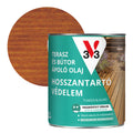 V33 Terasz- és kerti bútor ápoló olaj – 2,5 L, teak