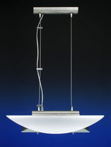 CL-006 pendant light – 1xR7S 150W, frosted glass, matt nickel