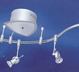 LVWM83D-288-5 track light system – 5xMR16 35W, with 200W transformer, titanium