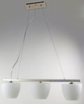 MW-5362/3P-S, mat chrome, downward, Pendant Lights
