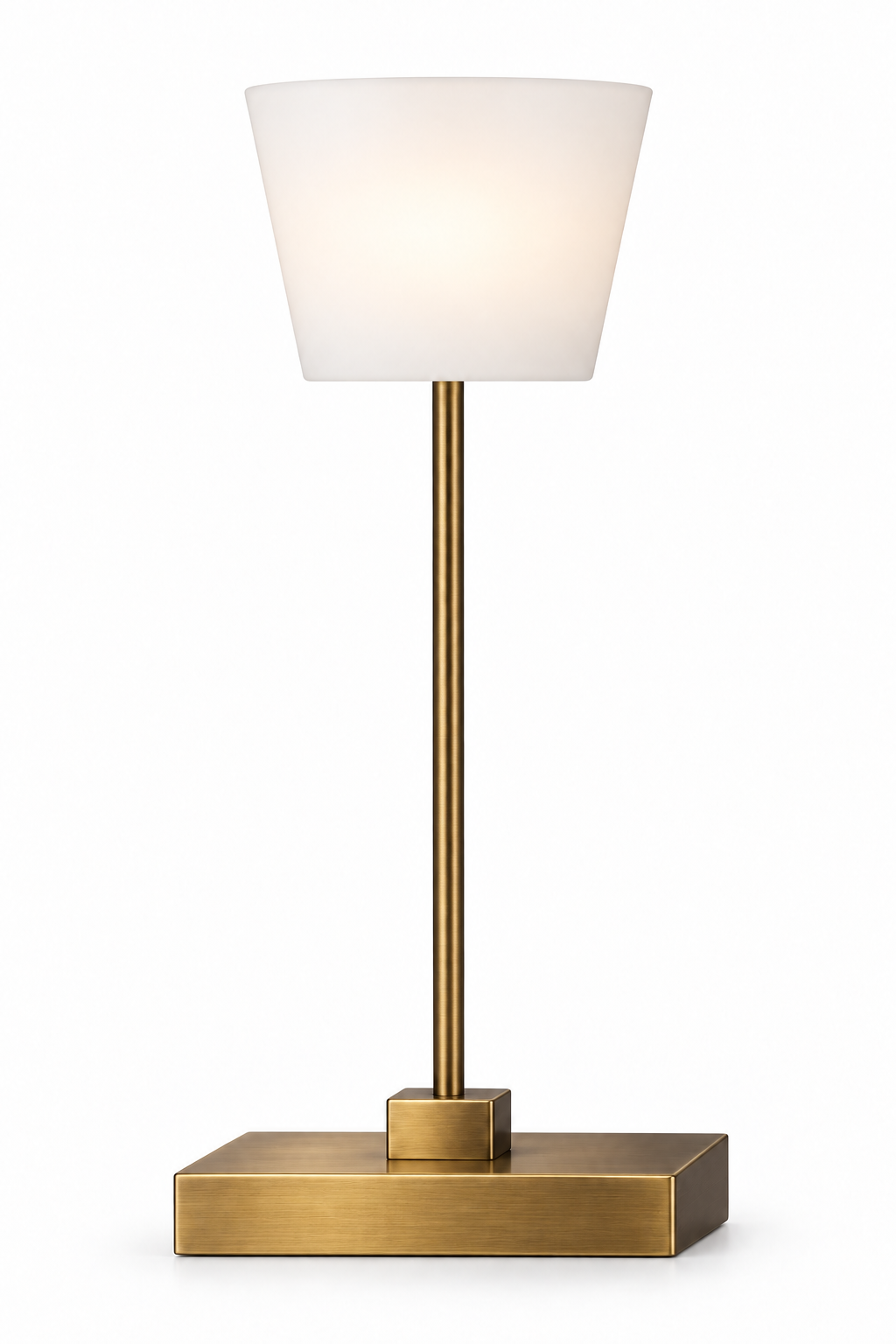 QUBELLE T1L table lamp – 1×G9 40 W, antique bronze