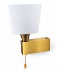 QUBELLE W1L Wandleuchte – 1×G9 40 W, Antikbronze