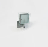 SHARONA MW-5424/1W wall lamp – silver grey