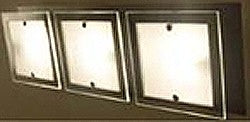 SHARONA MW-5424/3C-R, paint silver grey, 3xG9 40W, Ceiling Light (5db/karton !!)