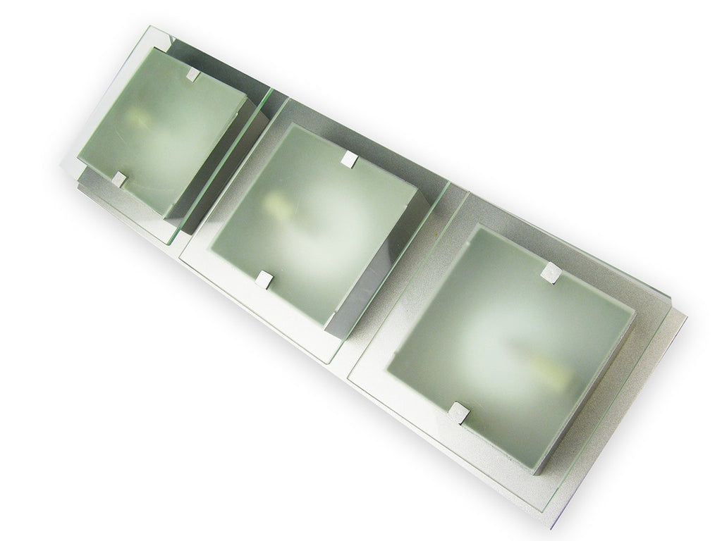 SHARONA MW-5424/3C-R, paint silver grey, 3xG9 40W, Ceiling Light (5db/karton !!)