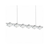 SHARONA MW-5424/6P chandelier – silver grey