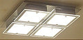 SHARONA MW-5424/4C-S, paint silver grey, Ceiling Light (1db/karton !!)