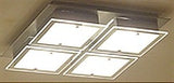 SHARONA MW-5424/4C-S ceiling light – silver grey, 1 pc/carton