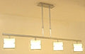 SHARONA MW-5424/4H, paint silver grey, Chandelier
