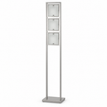 SHARONA MW-5424/3F floor lamp – silver grey