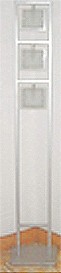 SHARONA MW-5424/3F Stehleuchte – silbergrau