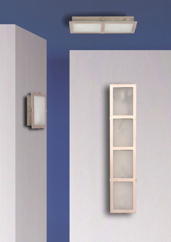 INGA-A01 , 1XG9 40W 230V, mat krom, Fali/mennyezeti lampa