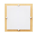 MELIA 16.5 cm 1XG9 40W 230V, light wood base/white glass/nickel screw