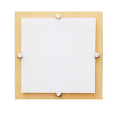 MELIA wall/ceiling light – 16.5 cm, 1xG9 40 W, 230 V, light wood/white glass/nickel