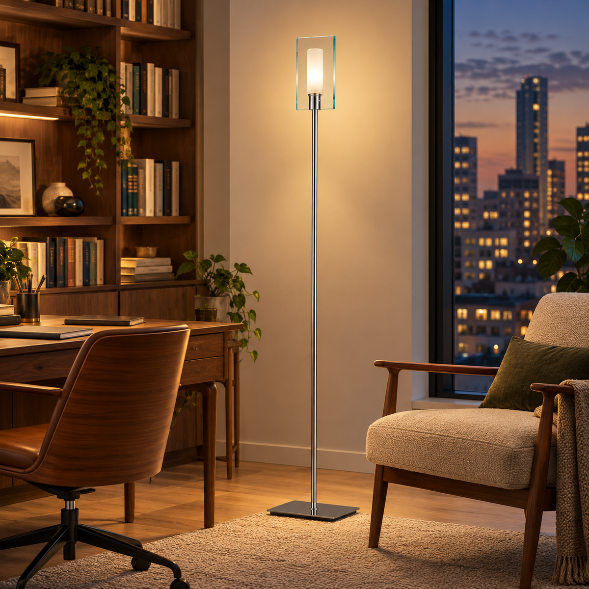LANDLITE FIONA F8966/1L Stehleuchte – G9, 1×60 W