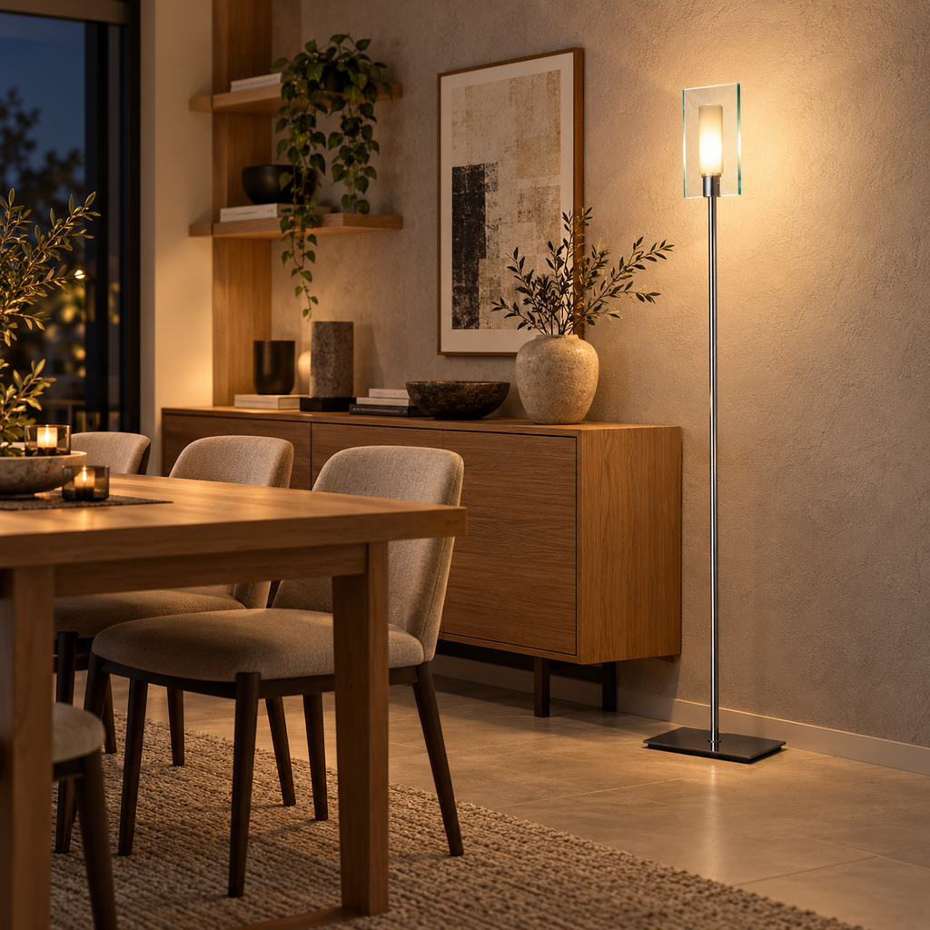 LANDLITE FIONA F8966/1L Stehleuchte – G9, 1×60 W