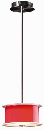 REFORMO P6026/B, 4X60W E27, RED, PENDANT LAMP