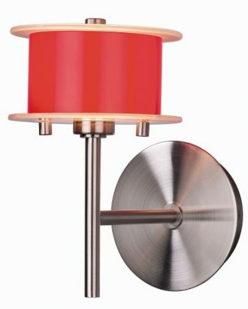 REFORMO W6026/1L RED, 1X60W G9, WALL LAMP
