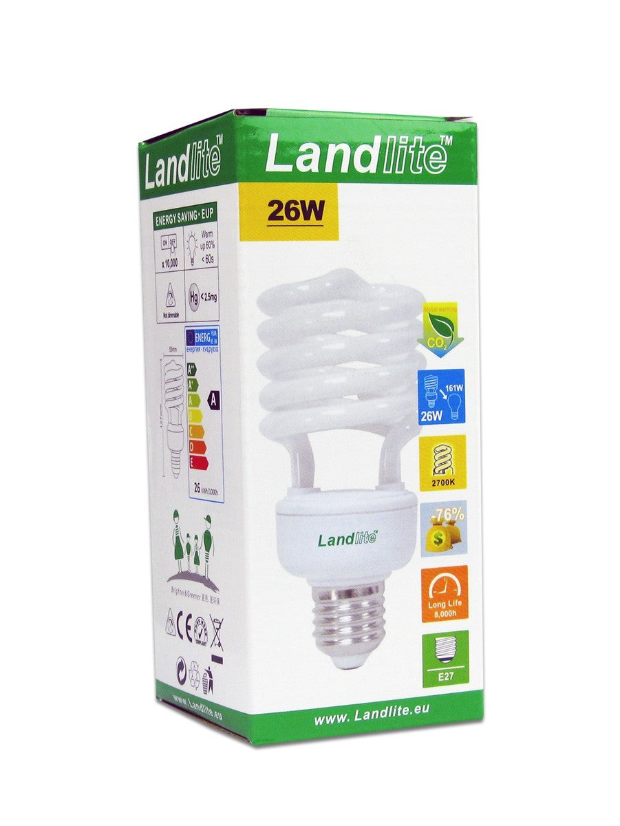 ELH/M-26W E27, 2700K, energy saving lamp