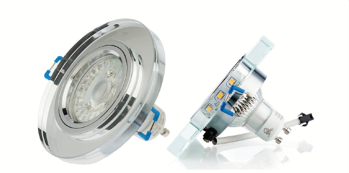 LANDLITE DF-9303-3 beépíthető lámpatest – kristály, 3,5 W LED, IP20